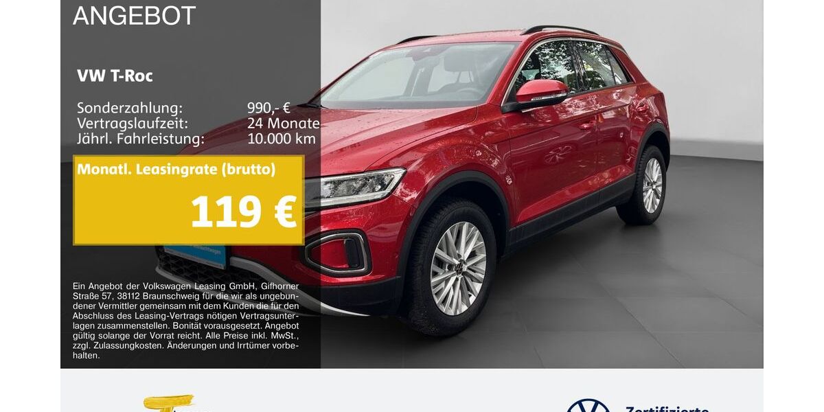 VW T-Roc 23.705 km 19.250 &euro; Gelsenkirchen 45888
