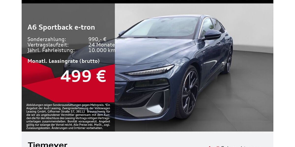 Audi A6 e-tron 20.389 km 56.840 &euro; Gelsenkirchen 45894