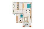 Etagenwohnung Recklinghausen König Ludwig - 3.5 Zimmer, 60 m&sup2;, 540&euro; | Angebot:25956803