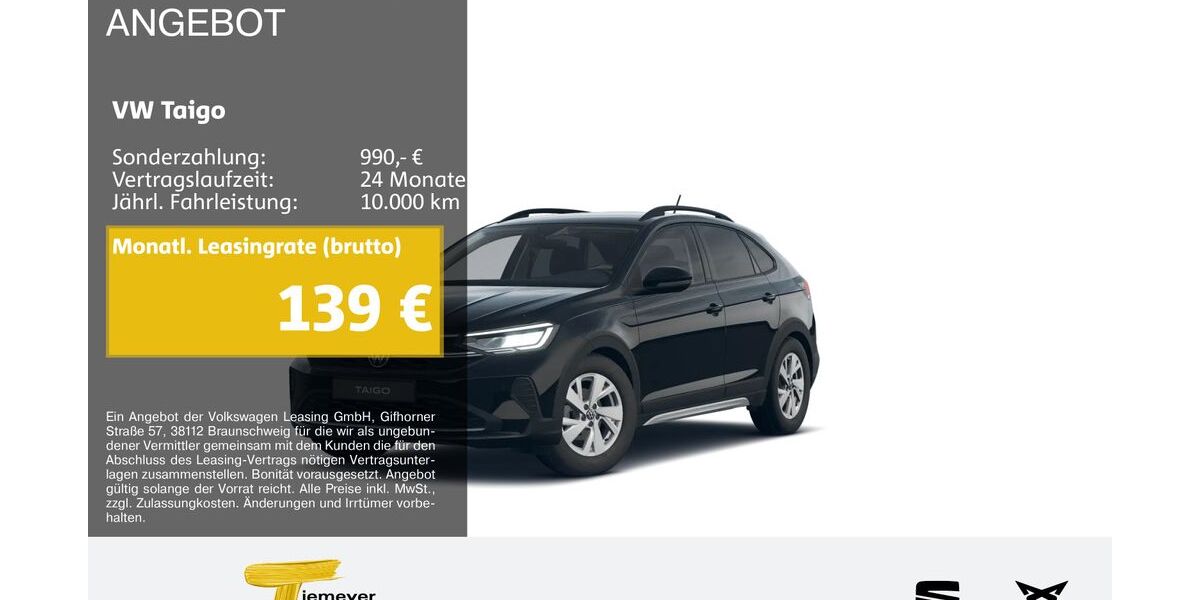 VW Taigo 25.814 km 18.860 &euro; Bochum 44809