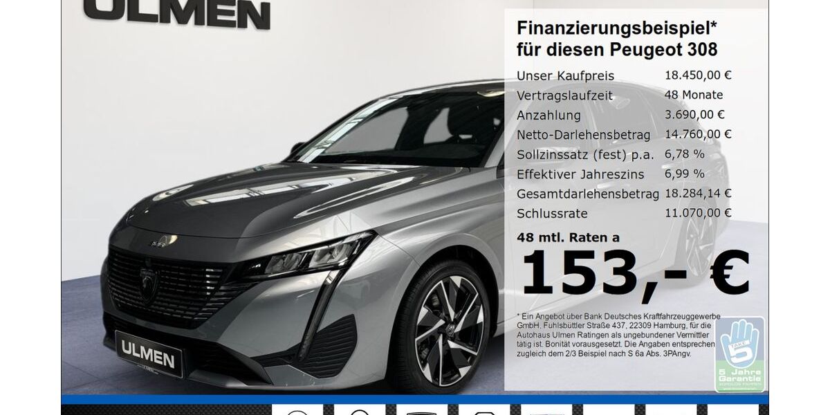 Peugeot 308 42.240 km 18.450 &euro; Ratingen 40880
