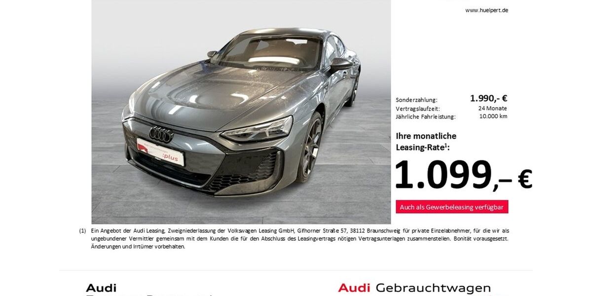 Audi RS e-tron GT 7.302 km 124.299 &euro; Dortmund 44143