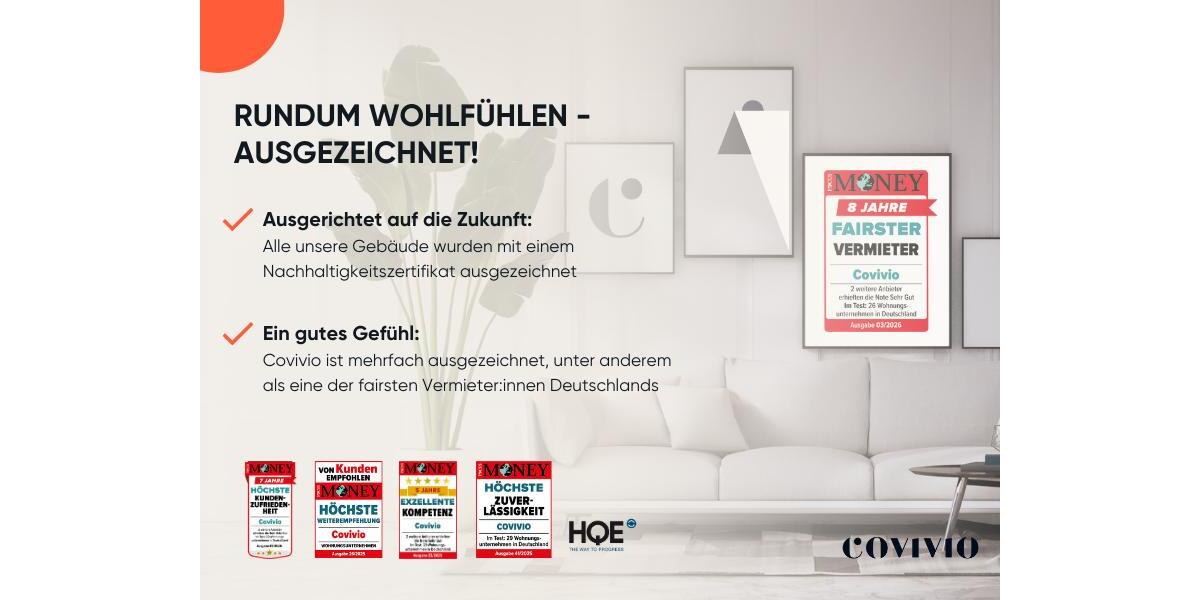Erdgeschoßwohnung Mülheim an der Ruhr Dümpten - 2 Zimmer, 44 m&sup2;, 455&euro; | Angebot:26375755