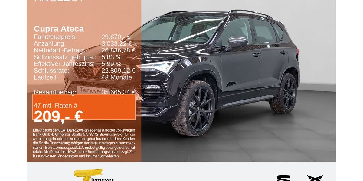 Cupra Ateca 1.500 km 29.870 &euro; Bochum 44809