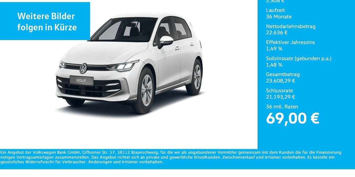 VW Golf 3.633 km 24.944 &euro; Dortmund 44141