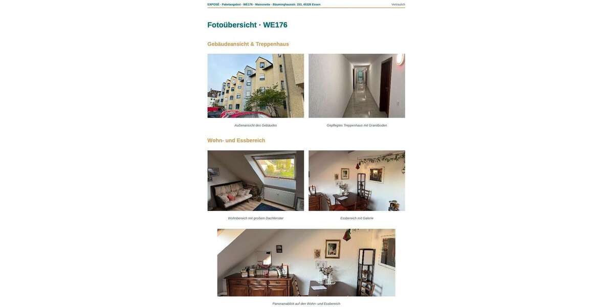 Etagenwohnung Essen Altenessen - 2 Zimmer, 59 m&sup2;, 146.633&euro; | Angebot:27025253