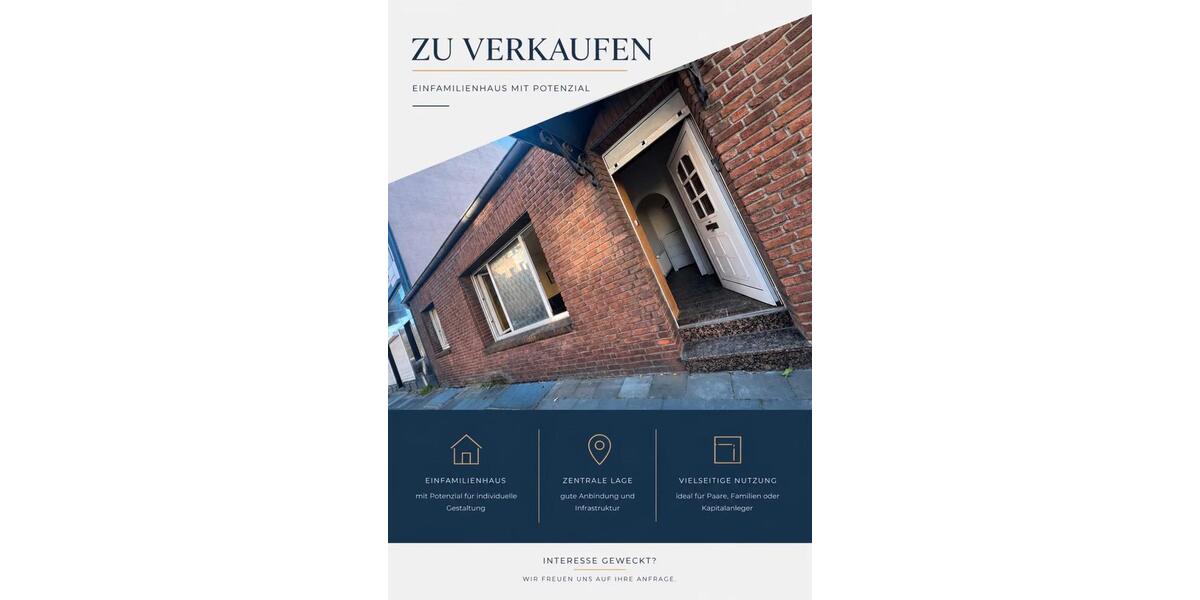 Einfamilienhaus Duisburg Mittelmeiderich - 4.5 Zimmer, 192 m&sup2;, 320.000&euro; | Angebot:27200480