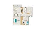 Etagenwohnung Bottrop Batenbrock - 3.5 Zimmer, 60 m&sup2;, 509&euro; | Angebot:26634617