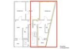 Etagenwohnung Wuppertal Elberfeld - 1 Zimmer, 40 m&sup2;, 350&euro; | Angebot:26393544