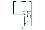 Etagenwohnung Essen Westviertel - 2 Zimmer, 50 m&sup2;, 145.000&euro; | Angebot:25677535