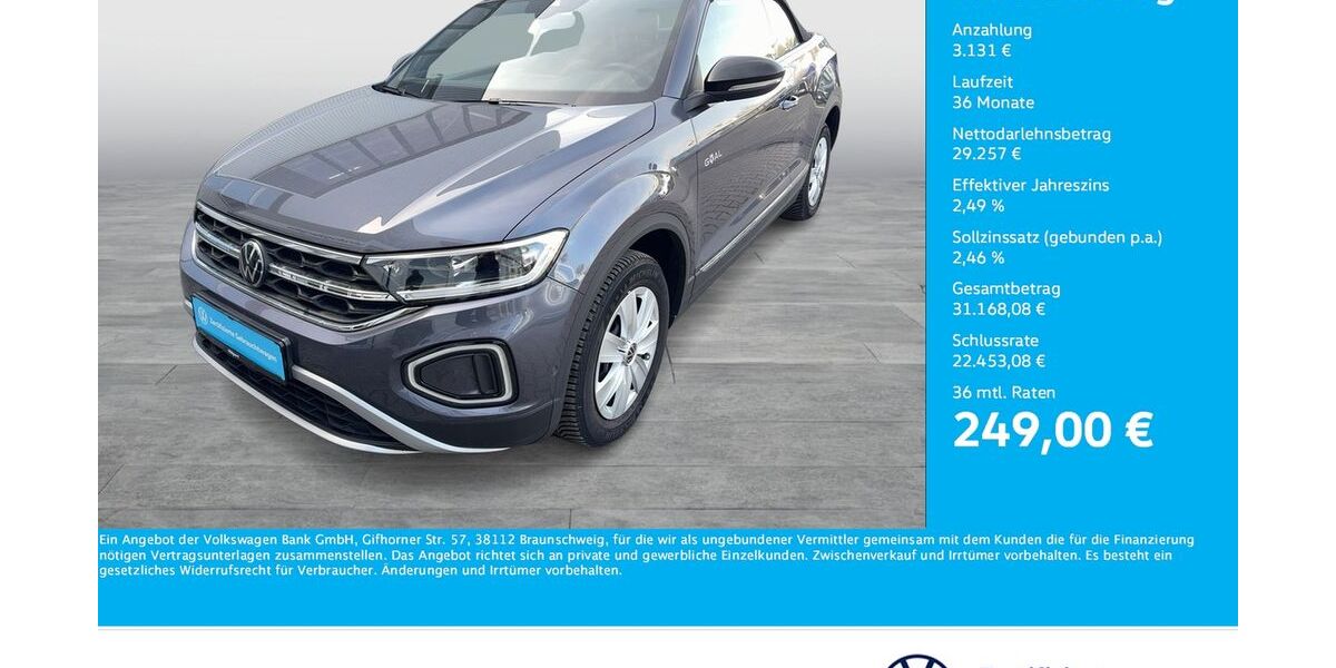 VW T-Roc 9.487 km 31.877 &euro; Dortmund 44141