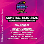 die 80er live Hamburg 2026