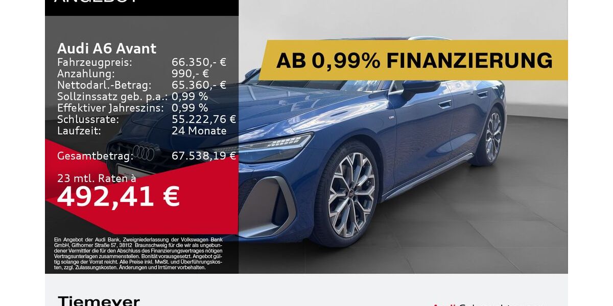 Audi A6 16.489 km 59.960 &euro; Remscheid 42897