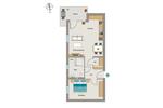 Etagenwohnung Bochum Wiemelhausen - 2 Zimmer, 67 m&sup2;, 972&euro; | Angebot:26170257