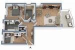 Etagenwohnung Hagen Hochschulviertel - 3 Zimmer, 83 m&sup2;, 215.000&euro; | Angebot:26450113