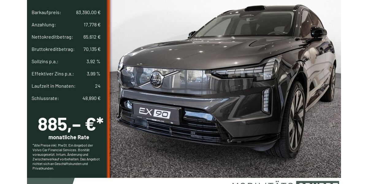 Volvo EX90 9.900 km 82.390 &euro; Remscheid 42855