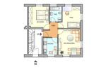 Erdgeschoßwohnung Remscheid Remscheid-Süd - 3 Zimmer, 56 m&sup2;, 339&euro; | Angebot:25570041