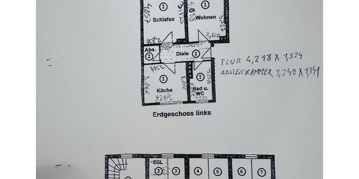Erdgeschoßwohnung Wuppertal Dönberg - 2 Zimmer, 50 m&sup2;, 130.000&euro; | Angebot:26348652