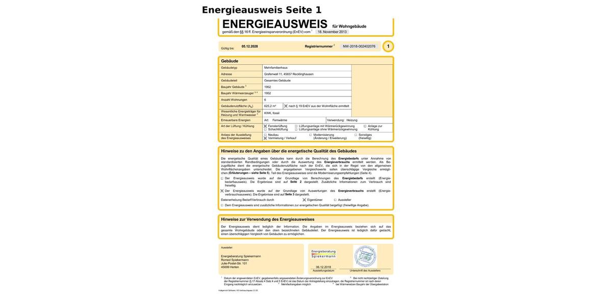 Gewerbeobjekt Recklinghausen - 3.200&euro; | Angebot:26366479