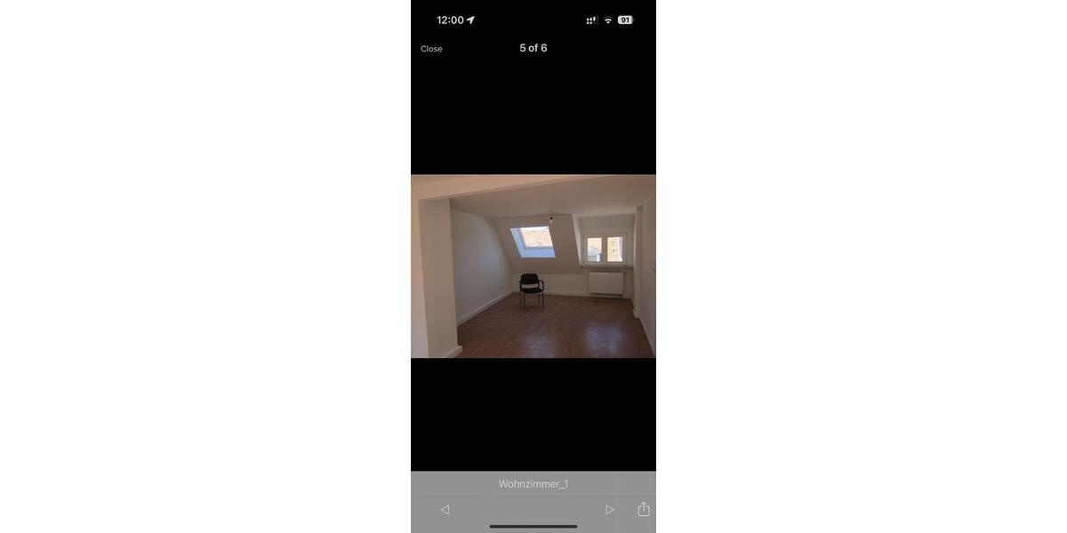 Dachgeschoßwohnung Remscheid - 2.5 Zimmer, 55 m&sup2;, 608&euro; | Angebot:26335342