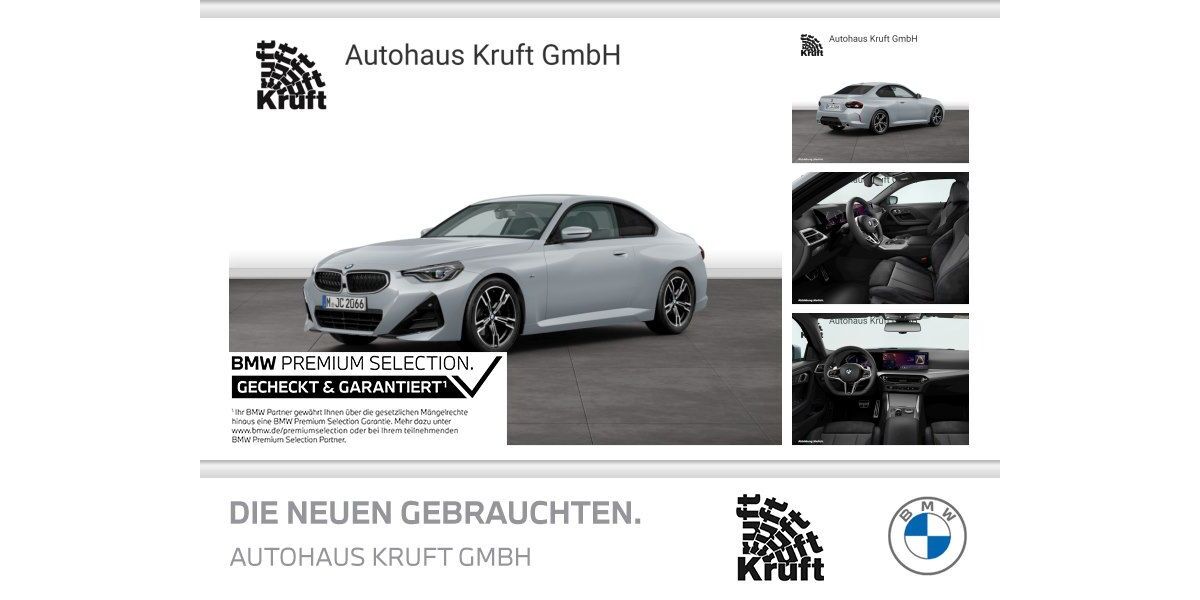 BMW 218 9.278 km 36.889 &euro; Oberhausen 46117