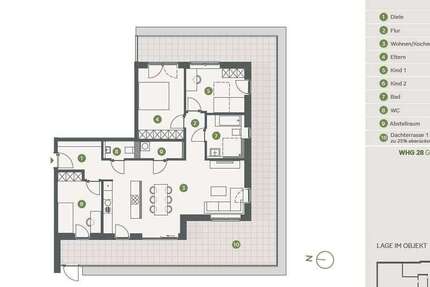 Wohnung Essen Stadtbezirk II - 4 Zimmer, 112 m&sup2;, 625.000&euro; | Angebot:27345940