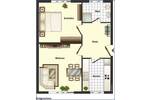 Etagenwohnung Mülheim an der Ruhr Broich - 2 Zimmer, 51 m&sup2;, 1.000&euro; | Angebot:26852283