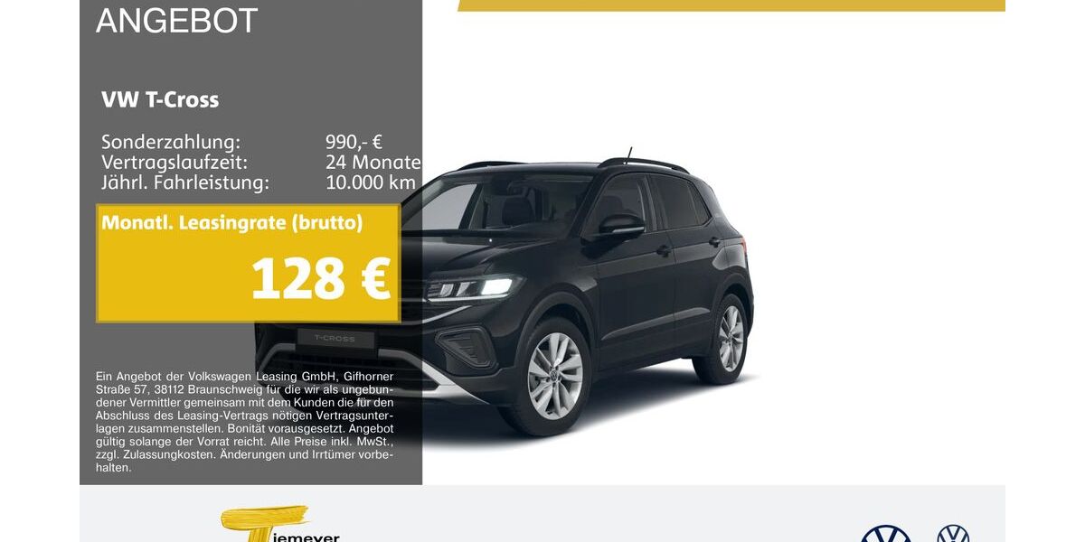 VW T-Cross 22.345 km 18.550 &euro; Castrop-Rauxel 44575