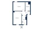 Etagenwohnung Essen Stadtkern - 2 Zimmer, 52 m&sup2;, 145.000&euro; | Angebot:25677616