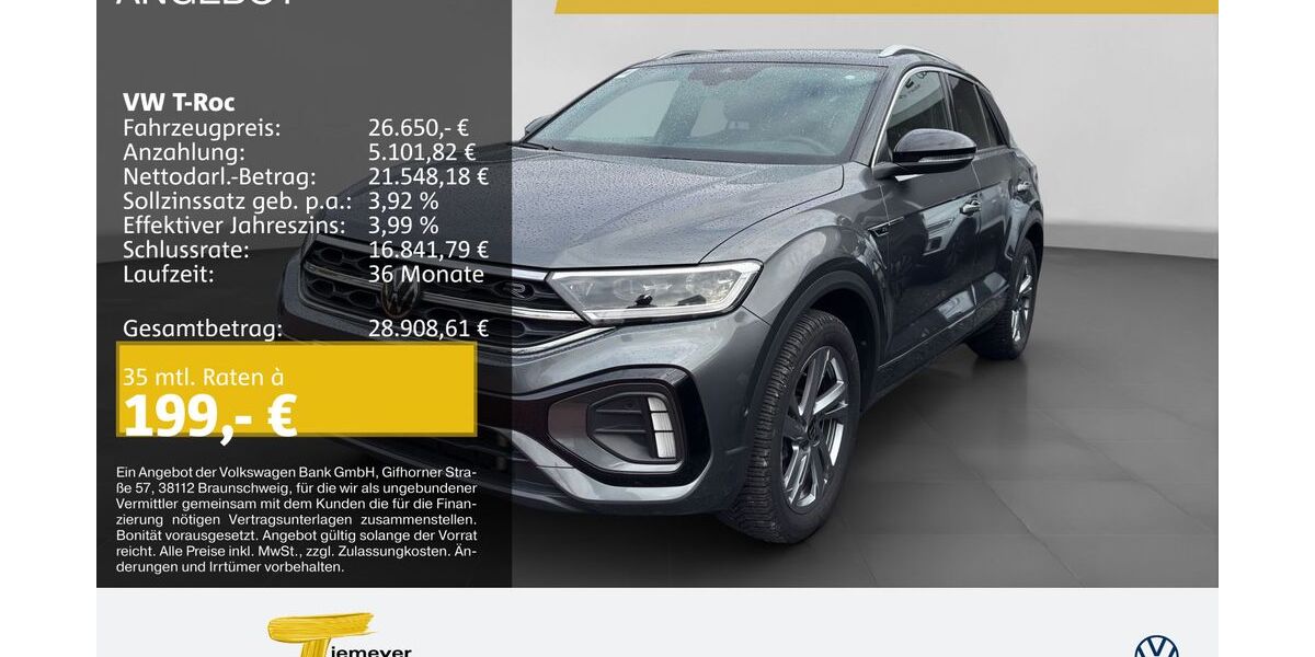 VW T-Roc 51.251 km 26.290 &euro; Recklinghausen 45663