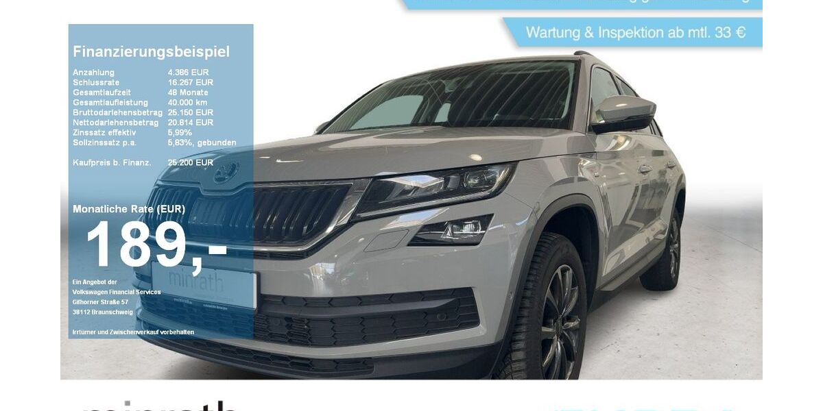 Skoda Kodiaq 132.761 km 24.450 &euro; Duisburg-Rheinhausen 47226