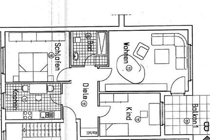 Wohnung Bochum Bochum-Mitte - 3.5 Zimmer, 84 m&sup2;, 210.000&euro; | Angebot:26366270