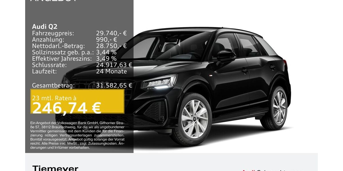 Audi Q2 32.786 km 28.990 &euro; Oberhausen 46047