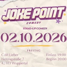 Joke Point Comedy - Open Mic 02.10.2026 Cafe Lieber
