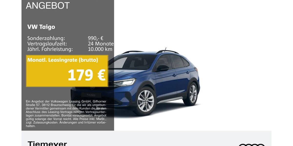 VW Taigo 21.915 km 21.630 &euro; Remscheid 42897