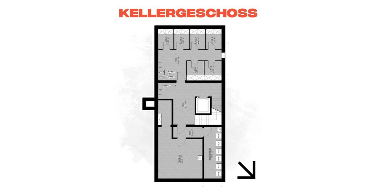 Etagenwohnung Velbert Nierenhof - 3 Zimmer, 87 m&sup2;, 329.000&euro; | Angebot:25770158