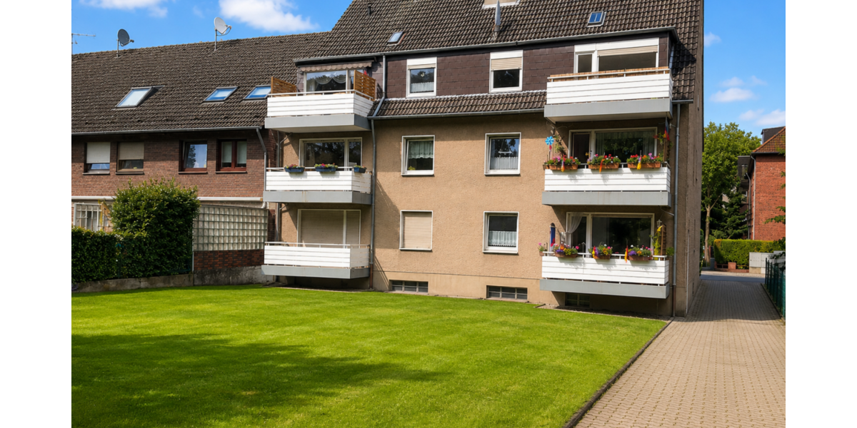 Etagenwohnung Oberhausen Rothebusch - 3 Zimmer, 72 m&sup2;, 650&euro; | Angebot:26883772
