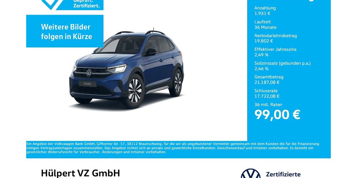VW Taigo 1.437 km 21.444 &euro; Dortmund 44141