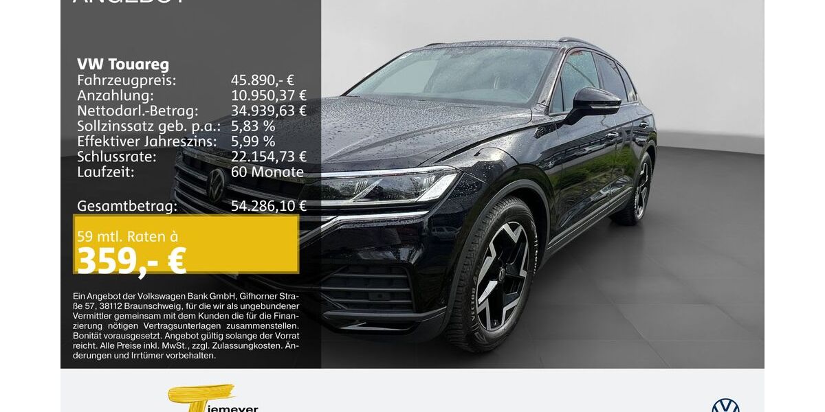 VW Touareg 59.228 km 45.890 &euro; Recklinghausen 45663