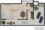 Maisonettenwohnung Ratingen - 3 Zimmer, 89 m&sup2;, 1.780&euro; | Angebot:26284351