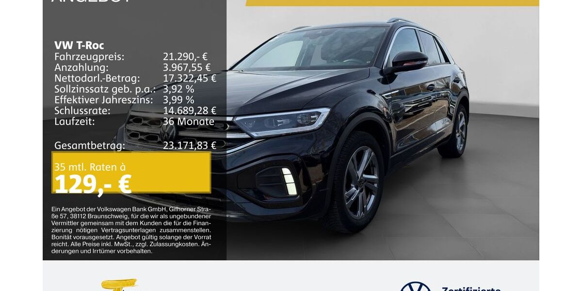 VW T-Roc 46.111 km 20.470 &euro; Duisburg 47059
