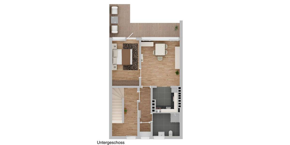 Reihenmittelhaus Gevelsberg - 6 Zimmer, 135 m&sup2;, 469.000&euro; | Angebot:25675602