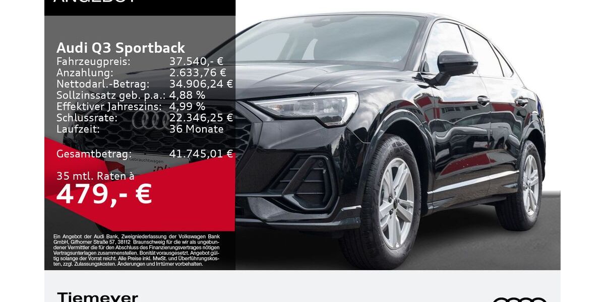 Audi Q3 4.999 km 36.540 &euro; Remscheid 42897