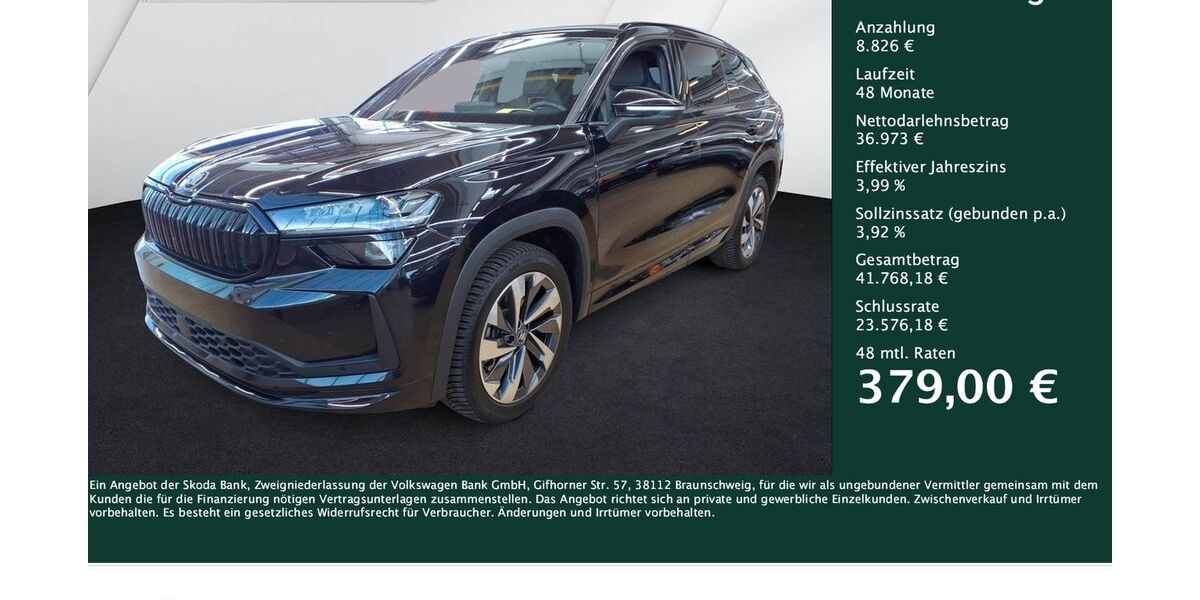 Skoda Kodiaq 13.053 km 45.527 &euro; Dortmund 44269