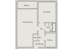 Etagenwohnung Gladbeck Alt-Rentfort - 2 Zimmer, 60 m&sup2;, 500&euro; | Angebot:26322760