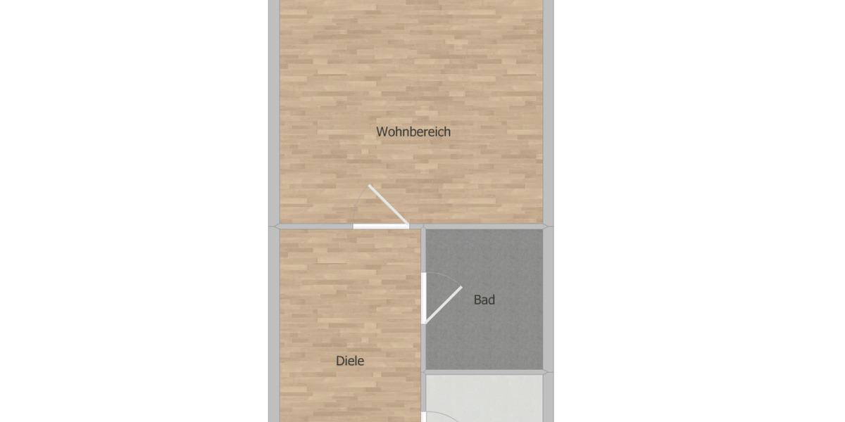 Etagenwohnung Essen Stadtbezirk II - 1 Zimmer, 32 m&sup2;, 419&euro; | Angebot:26065652