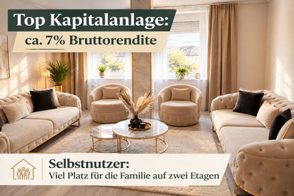 Wohnung Oberhausen - 4 Zimmer, 116 m&sup2;, 130.000&euro; | Angebot:27363482
