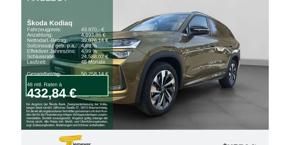 Skoda Kodiaq 6.647 km 42.990 &euro; Remscheid 42857