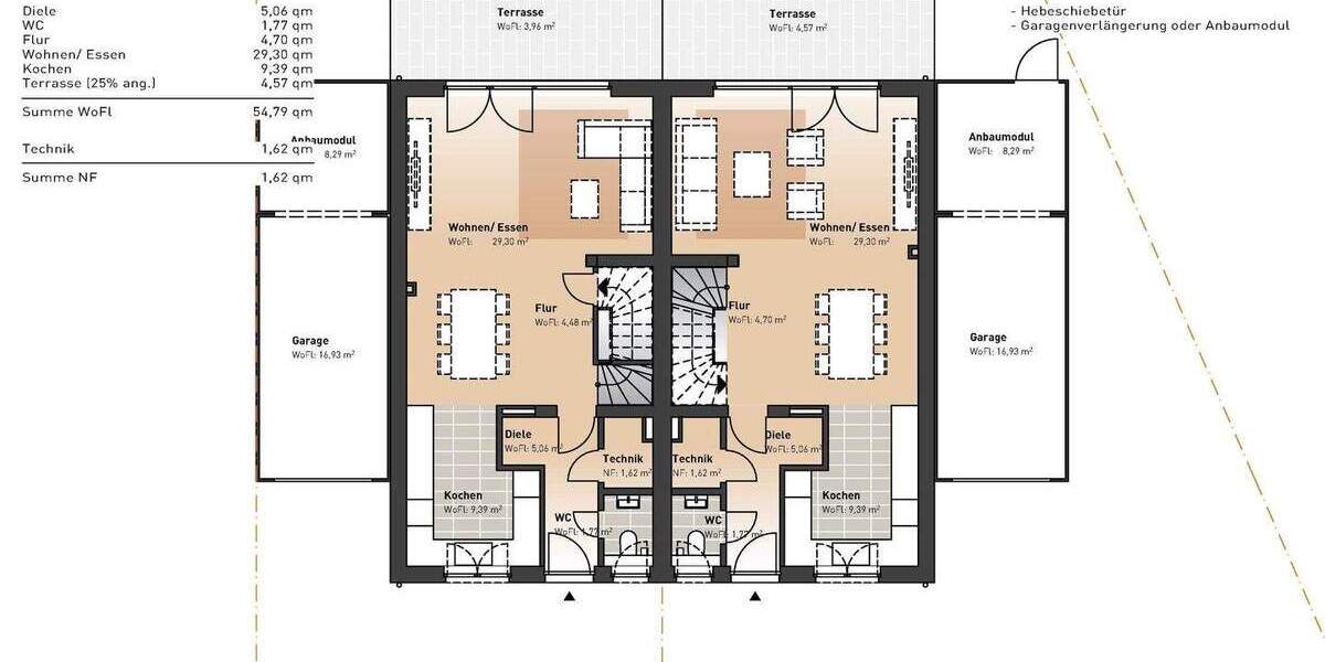 Doppelhaushälfte Ennepetal Homberge - 4 Zimmer, 140 m&sup2;, 484.000&euro; | Angebot:25730479