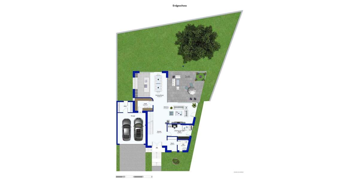 Einfamilienhaus Essen Heidhausen - 5 Zimmer, 235 m&sup2;, 1.899.000&euro; | Angebot:25687224